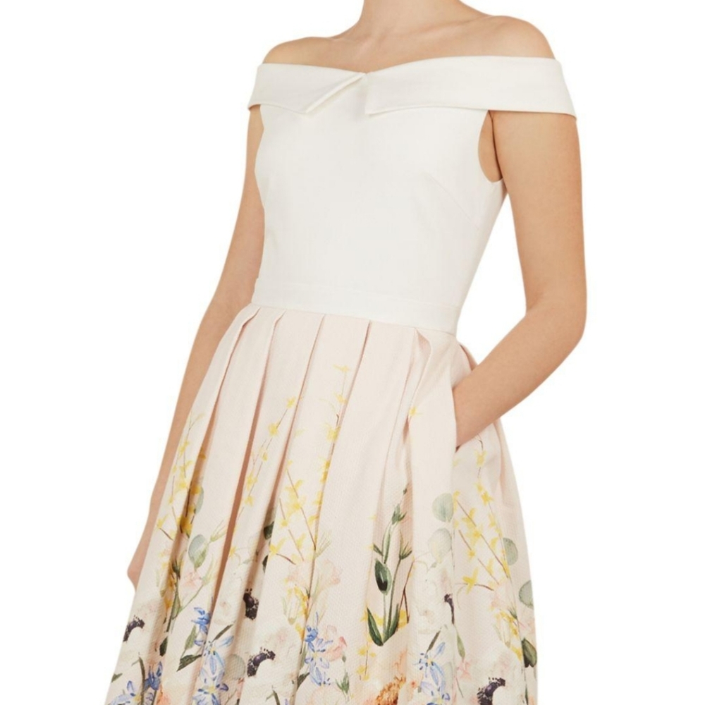 ✨️HP✨️LAST 1 • NWT TED BAKER FULL SKIRT DRESS - Picture 6 of 7